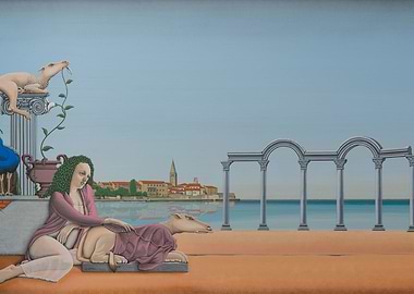 Title: “The woman and the sea”- 2012 In the series Mys ...