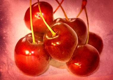 red cherries