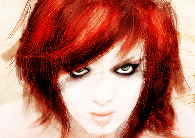 Digital Ilustration, Shirley Manson portrait.