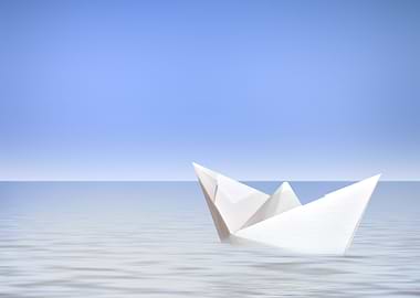 Little Boat on the great Sea CB