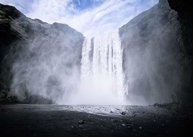 This is Skógafoss, Iceland. Shot at a photography trip ...