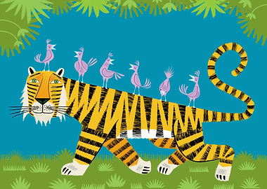 Tiger Transportation, beats flying for a bird This type ...