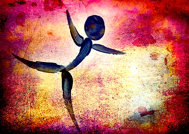 Dance like you’re flying… Finger Paint and Grunge Textu ...