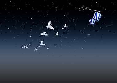 Flying With the Doves