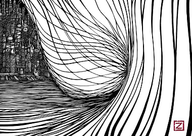 The moon rises over a lonely stretch of coast. Small wa ...