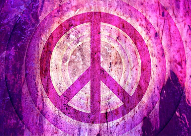 Peace Sign - Grunge Texture with Scratches - I hope you ...