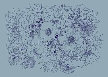 I'm drawn to decorative floral prints but I always like ...