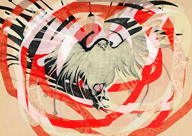 i set down to adjust the quality of the bird drawing an ...