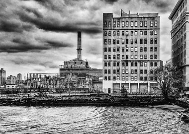 This image was shot from Brooklyn Bridge Park just hour ...
