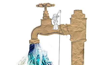 A picture about the simple life made with simple things ...