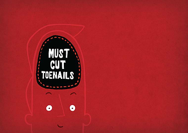 I asked my friends what they were thinking about, right ...