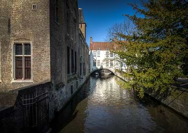 The world's smallest gothic window, Gruuthuse, Bruges