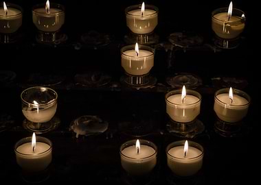 A candle for my brother, Jerusalem Chapel, Bruges