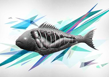 Underwater prison (abstract version)