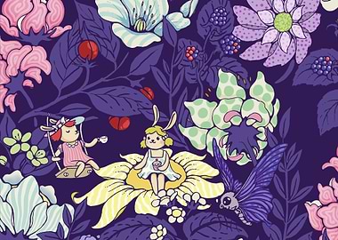 Garden Party - blueberry tea version