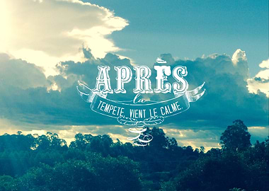 Après la tempete, vient le calme