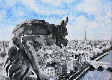 Notre Dame Gargoyle