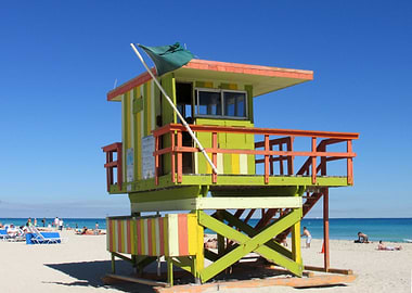 Miami Beach Lifeguard Stand