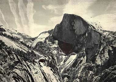 'Half Dome' — Shot while hiking up Yosemite Falls. Phot ...