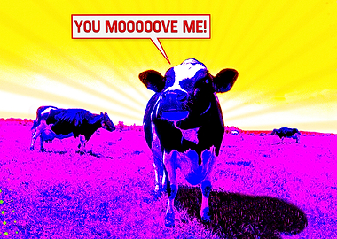 Psychedelic Cows