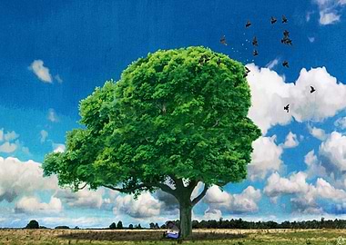 Sometimes the landscape reminded me...