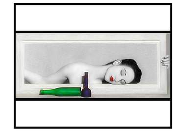 Day Dreaming Geisha - Self Portrait