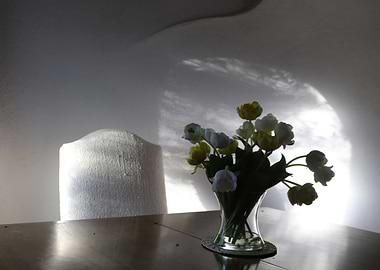 still life with flowers