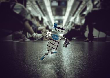 Run away in the train