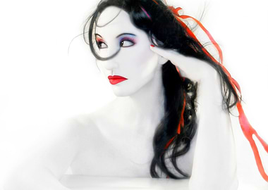 My Red Melancholy - Self Portrait Inspired by some red ...