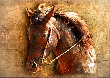 Portrait of a Working Horse