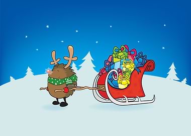 Rudoplh the red nosed hedgehog