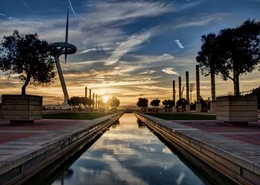 Montjuic Sunset