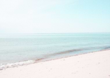 Mint Aqua Minimalist Seascape