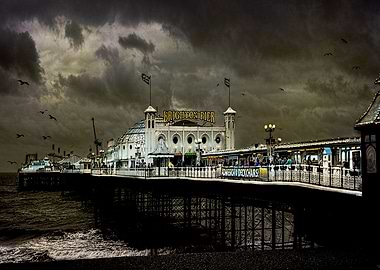 A Chilly Day On The Pier