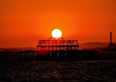 West Pier Sunset