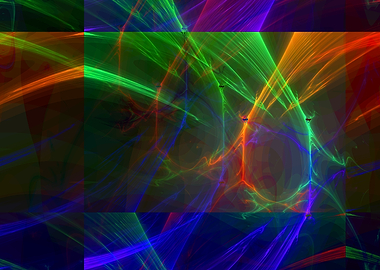 'lightning' self developed, computer generated and frac ...