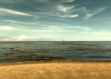 The Baltic Sea in Riga, Latvia