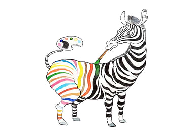 Zebra Art of life