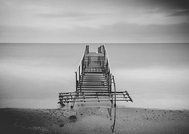 Tranquil Blues (B/W)