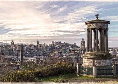 Edinburgh Skyline from Calton Hill