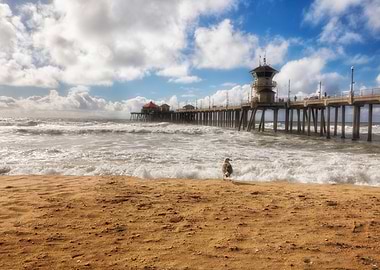 Taken between rainstorms, a view of the world famous Hu ...