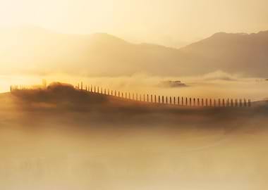 Morning impression from Toskany