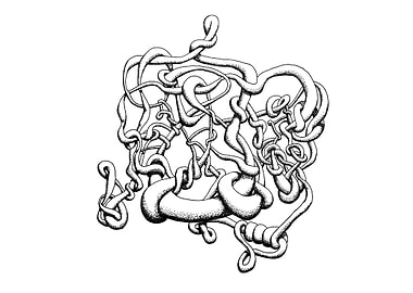 Loops 1. A drawing of one continuous line.