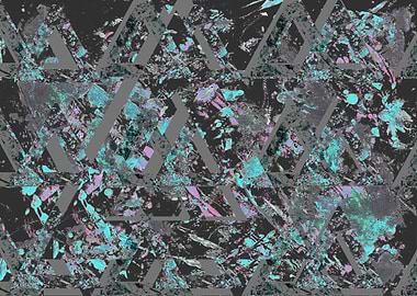 TRI-ANGLES blue BY GASPONCE