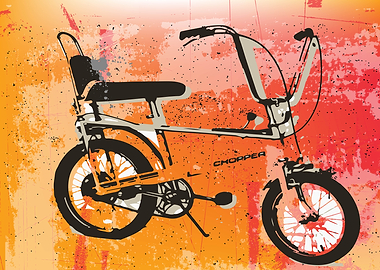 First upload to Displate We had cool bikes