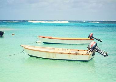 Blue water Caribbean