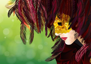 Venetian mask