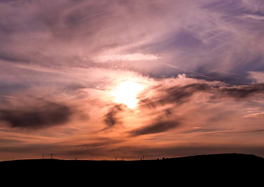 Blackstone Edge Sunset - by Marc Newton
