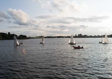 Hollingworth Lake - Sailboat's