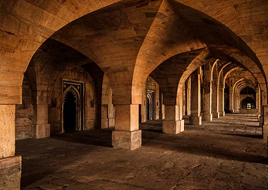 Afghan Arches in India. ©Valerie Rosen.